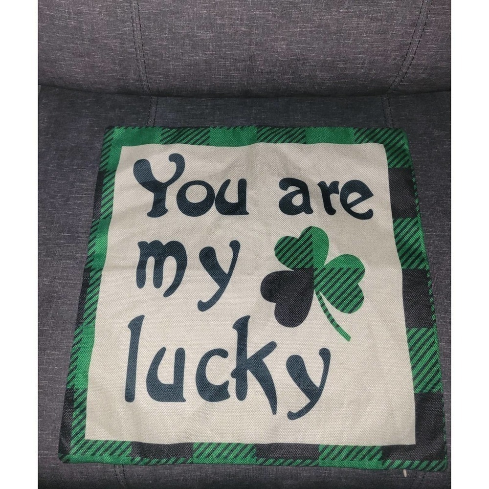 Pillow case cover st. Patrick's day